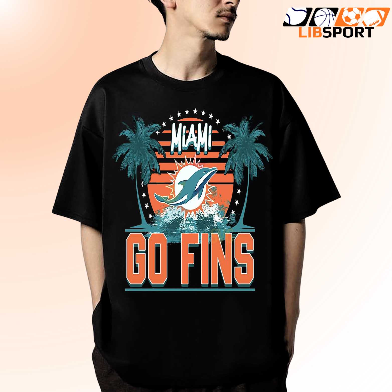 Go Fins Miami Dolphins T-Shirt, Unisex Nfl Football Tee, Game Day Fan Shirt